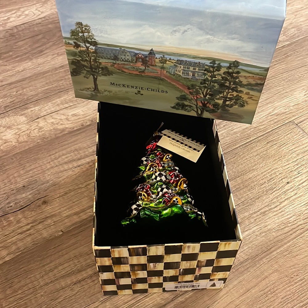 Brand new Mackenzie Childs ornament